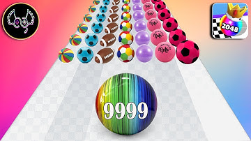 TikTok New Gameplay Video 2024 - Ball Run 2048, Number Run.. ASDFFG