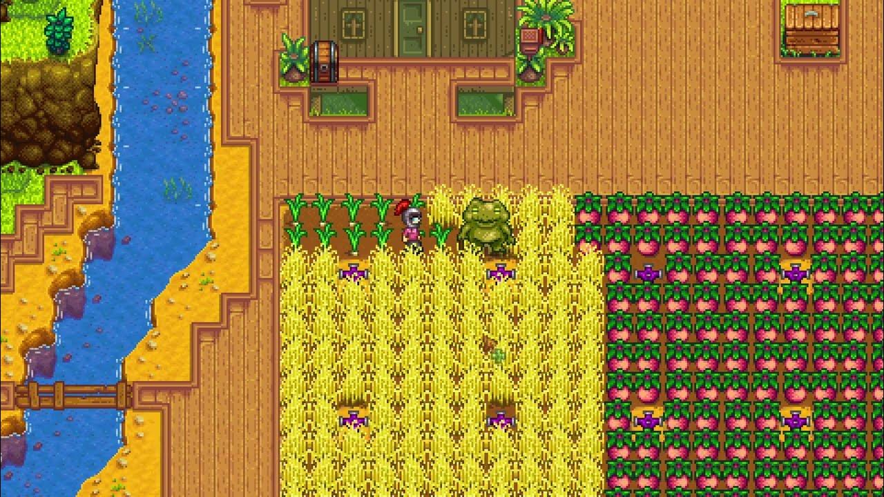 Stardew Valley What crops does the Frog in Cave want in Ginger Island