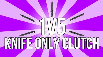 Quick 1v5 Knife Only Clutch in SnD (MW3)