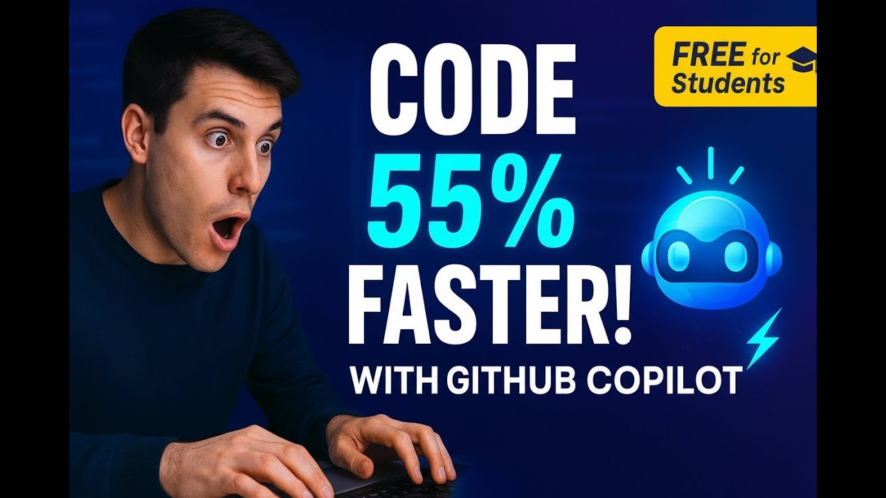 Code 55% Faster with GitHub Copilot (Stop Wasting Time!) - YouTube