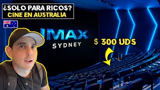 ¿ESTE CINE es SÓLO PARA RICOS?... Pantalla IMAX SYDNEY la 3era MÁS GRANDE DEL MUNDO...