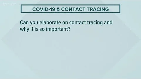 The basics of contact tracing and why it's so important to slow the coronavirus