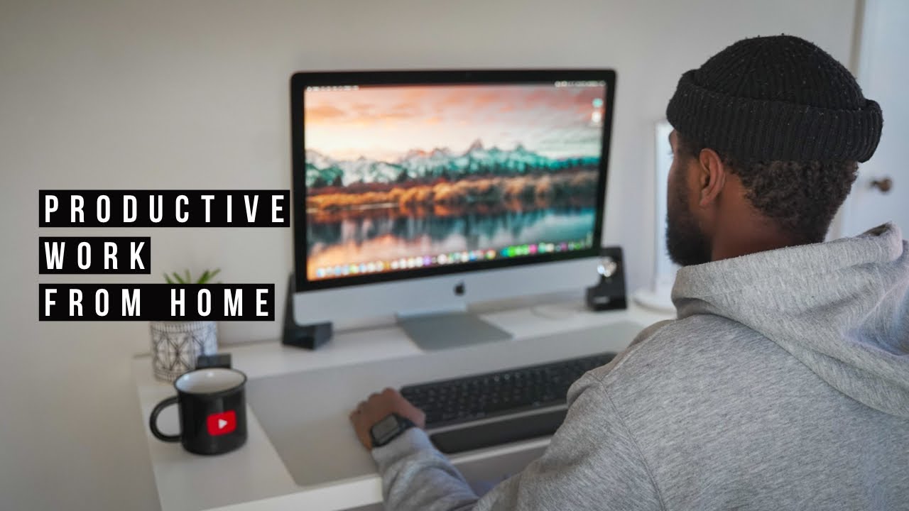 How to Be Productive While Working and Studying From Home - YouTube