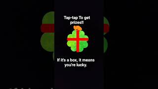 tap-tap the screen to get lucky if you get the box you are lucky #lucky #memes