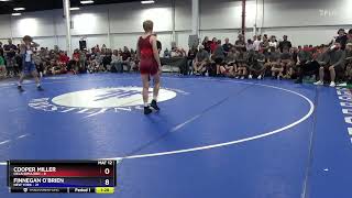 119 Lbs Quarters & 1st Wb (16 Team) - Cooper Miller, Oklahoma Red Vs Finnegan O`Brien, New York 0e Cooper Miller Wrestling Delaware Flo