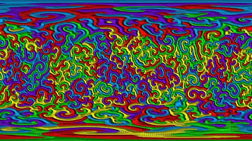 The rock-paper-scissors-lizard-Spock equation on the sphere, with improved behavior at the poles