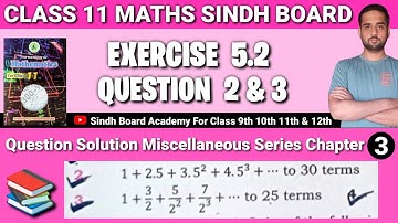 First year Mathematic Chapter 5 Exercise 5.2 Question 2&3