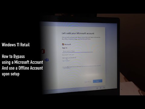 how to setup windows 11 without Microsoft account