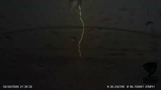 Danger Close Lightning Strike, 5/30/26; Western Kansas