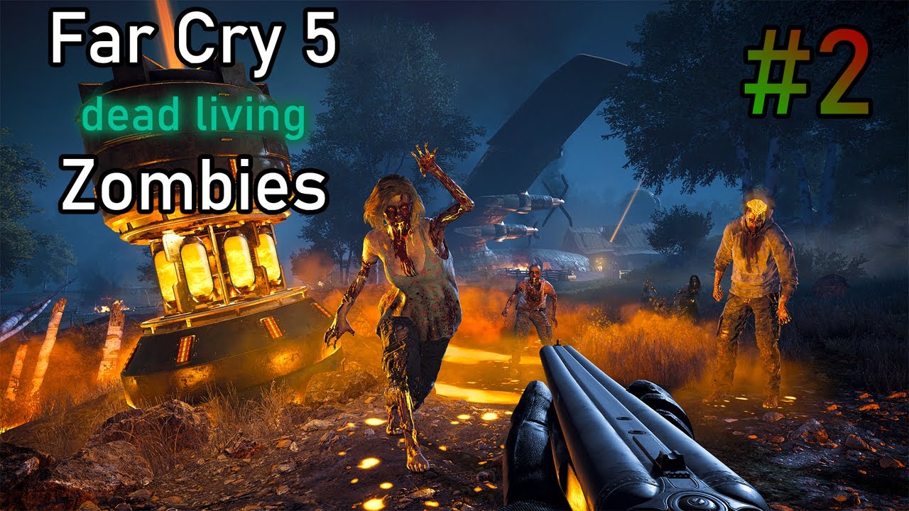 (Spécial halloween) far cry 5 DLC Zombie PARTIE 2 - YouTube