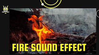 Fire sound effect- sound, sound waves,  noise, sound effects, sound effects youtubers use