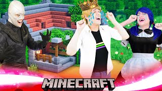 Mi padre me SEPARA de mi SIRVIENTA en MINECRAFT | Adrien & Marinette ❤️💙