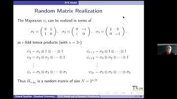 [20/11/2020] R. Speicher - SYK model and q-Gaussian distribution