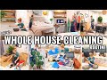 GETTING BACK TO NORMAL!🏠 WHOLE HOUSE CLEAN WITH ME | 2023 CLEANING MOTIVATION