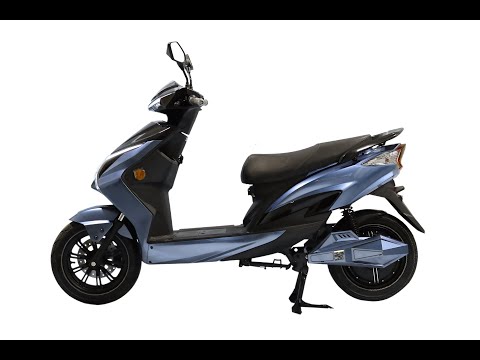 ThElMoCo X-Tra & LVeng LX01 2kw, 28mph 80 Mile Range Electric Moped Static Review - Green-Mopeds