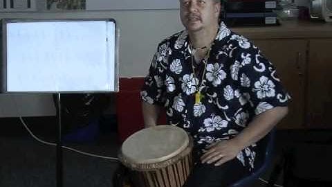 Global Beats 2011 Part 2 African Drumming with Andy Gleadhill