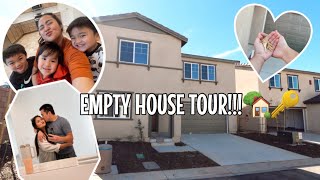 EMPTY HOUSE TOUR!🏡 Rumah Baru di California | Besyukur untuk berkat Tuhan🥹🤍