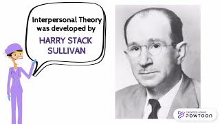 Interpersonal Theory and Interpersonal Psychotherapy Model