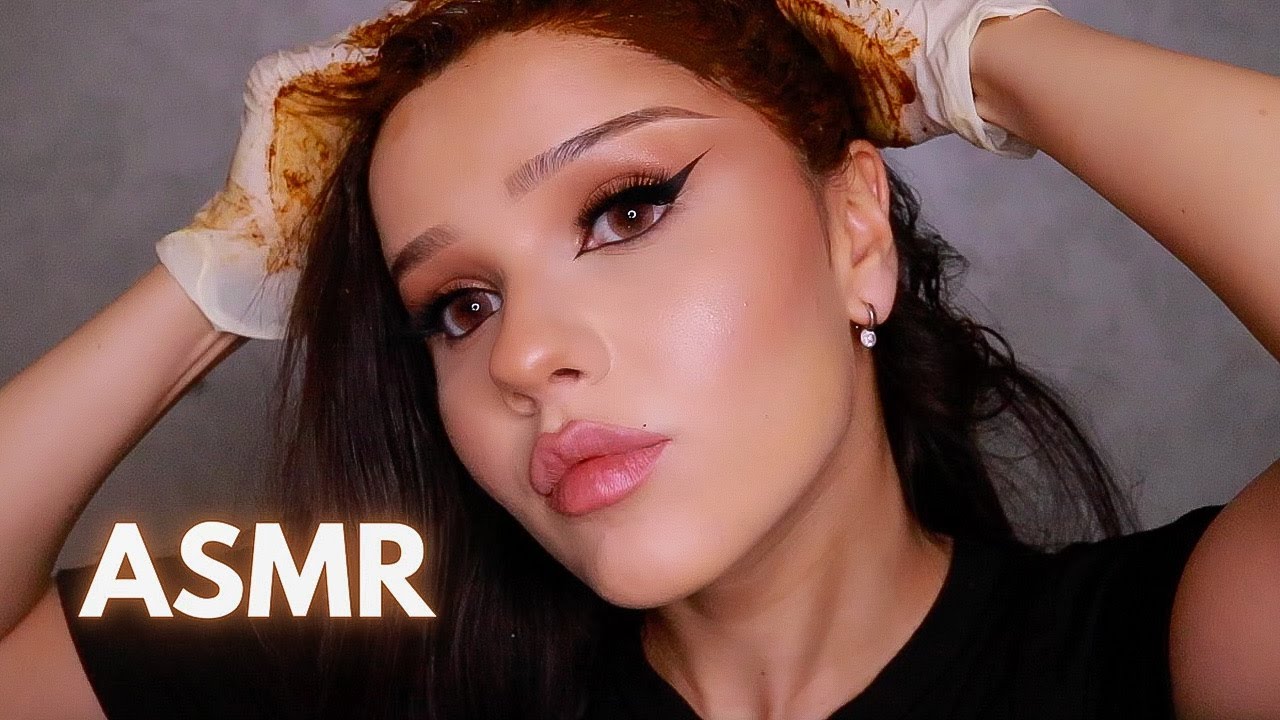 ASMR TINTE DE PELO CON HENNA