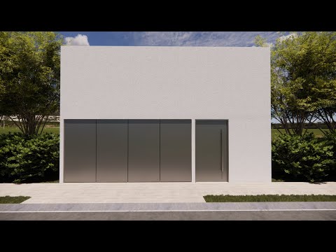 Casa MINIMALISTA de 9x14m con ÓPTIMA DISTRIBUCIÓN | 3 Habitaciones
