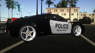 GTA SA | 2015 Ferrari 458 Italia - Police Car Version | Wippy's Garage