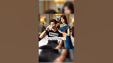 Viral Couple Milk Drink Ai Photo Editing । How To Make Bing Image Creator ।Bing Image Creator#shorts