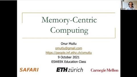 ESWEEK 2021 Education - Memory-Centric Computing