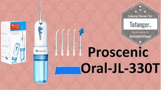 Proscenic Hydropulseur Oral-JL-330T : Jet Dentaire avec 4 modes