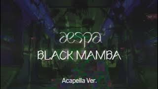 [Clean Acapella] aespa - Black Mamba