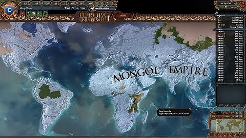 EU4 - Oirat Timelapse - (1444-1749) World Conquest (WC) (Ironman) Oirat - Yuan - Mongol Empire