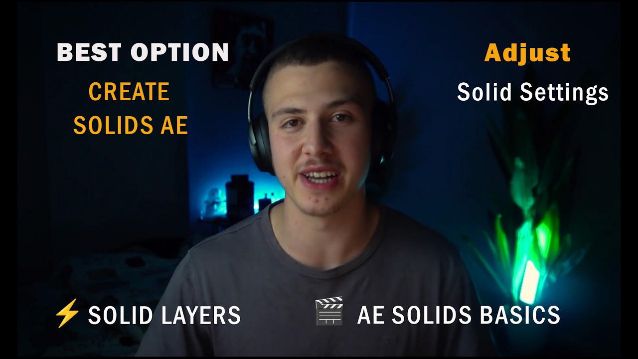 Creating Solids in After Effects | Solid Layers Explained for Beginners ...