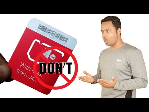 Stop using Jio 