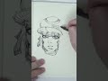 Drawing with no sketch