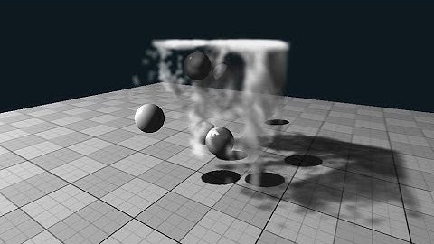 Smoke in the box simulation - University Project