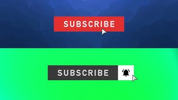 YouTube Subscribe Button - After Effects Tutorial - 100% Free Template