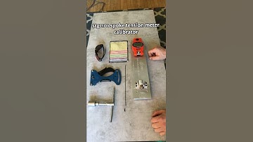 Spoke tension meter calibrator STGC101 instructions