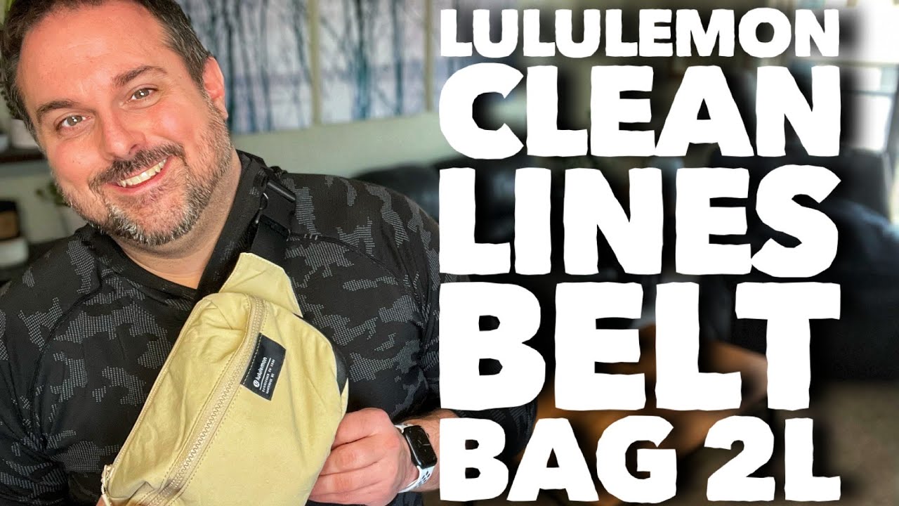 Lululemon Clean Lines Belt Bag 2L Review!! 