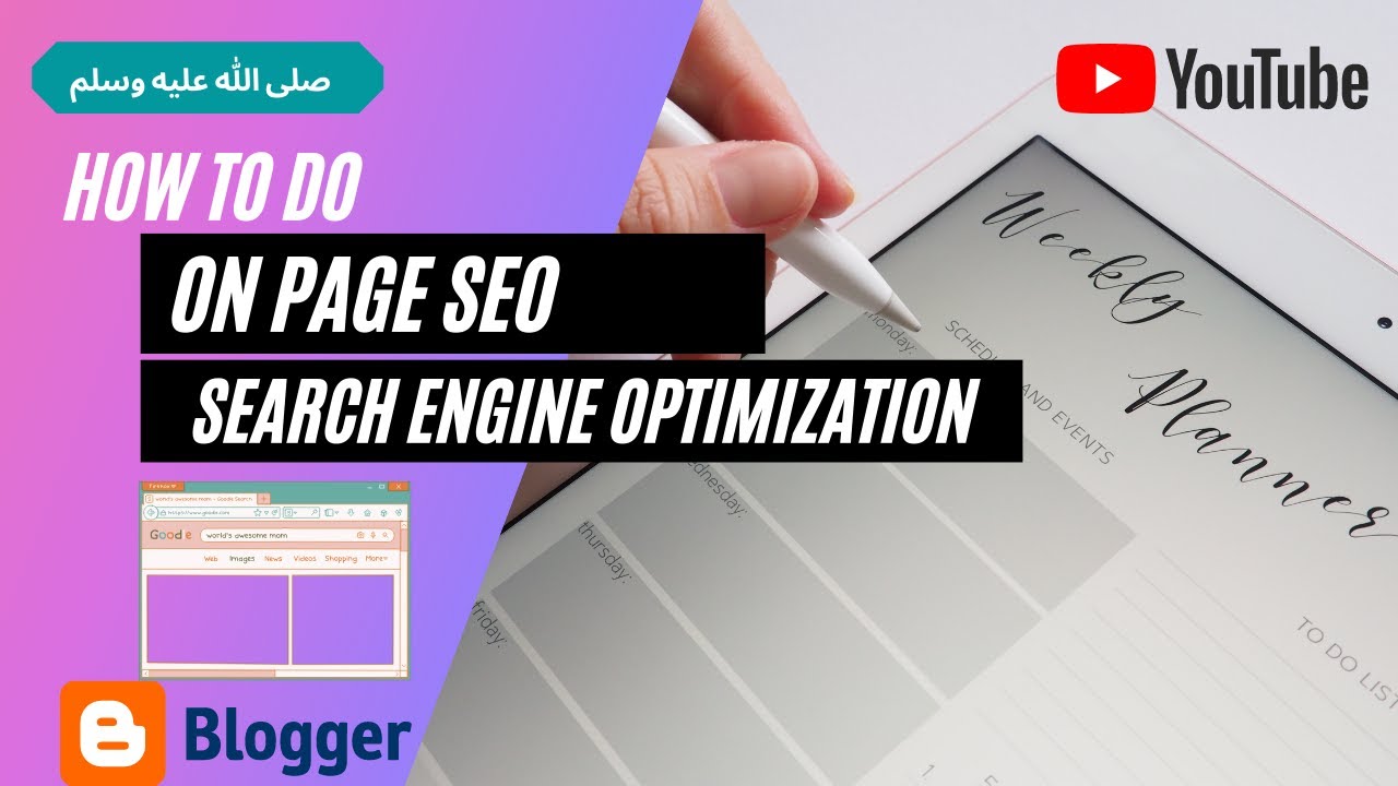 on page seo tutorial  search engine optimization techniques