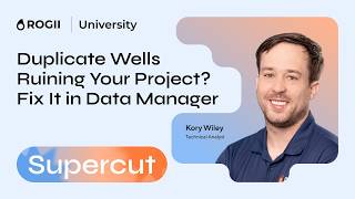 Duplicate Wells Ruining Your Project Fix It in Data Manager | 💥 Supercut (2 of 3)