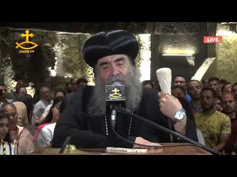 اليوم السابع من نهضة صوم السيدة العذراء من دير العذراء مريم بجبل درنكة أسيوط 