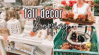 SHOP WITH ME FOR FALL HOME DECOR 2018 | HOMEGOODS & HOBBY LOBBY #FallFridaysWithPage | Page Danielle