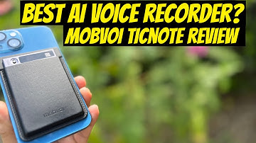 Best AI Voice Recorder? Mobvoi TicNote Review!