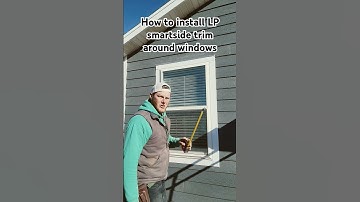 How to install LP smartaide trim around a window #tipsandtricks #tips #howto #lpsmartside