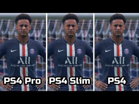 FIFA 20 - PS4 Pro VS PS4 Slim VS PS4 - Graphics Comparison