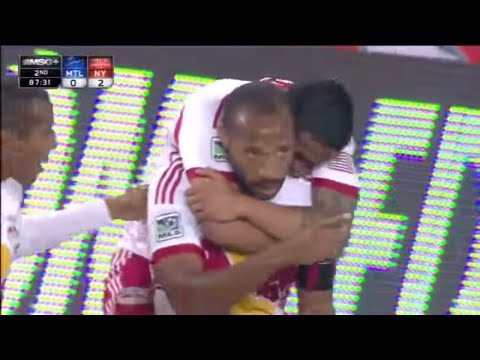 GOAL: Thierry Henry AMAZING Bicycle Kick | New York Red Bulls vs Montreal Impact
