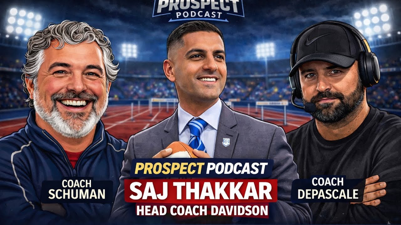 Prospect Podcast-Saj Thakkar Head Coach Davidson
