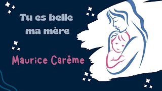 Poetry You Are Beautiful, My Mother by Maurice Carême