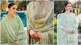 Soft Mint Green Dress 🌿 | Beautiful Trendy Look screenshot 4