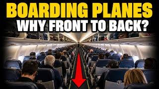 The Real Reason Planes Board Front to Back