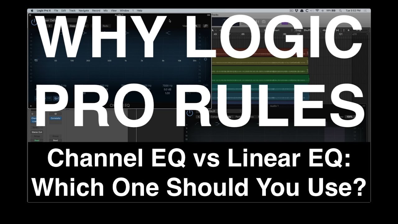 In Line Eq Channel EQ vs Linear EQ: Which One Should You Use? - YouTube